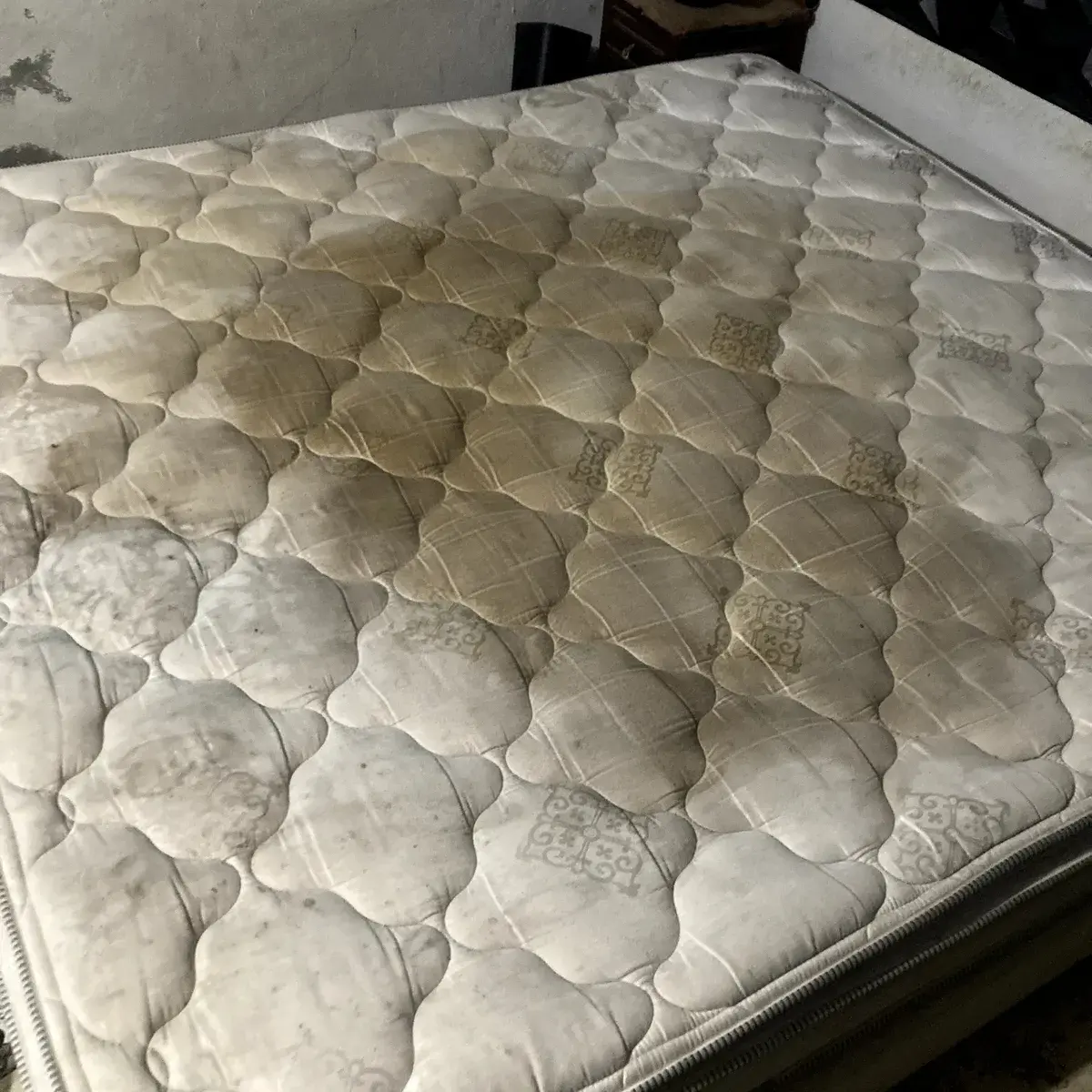 Antes — Colchón King Size + Control de Olores